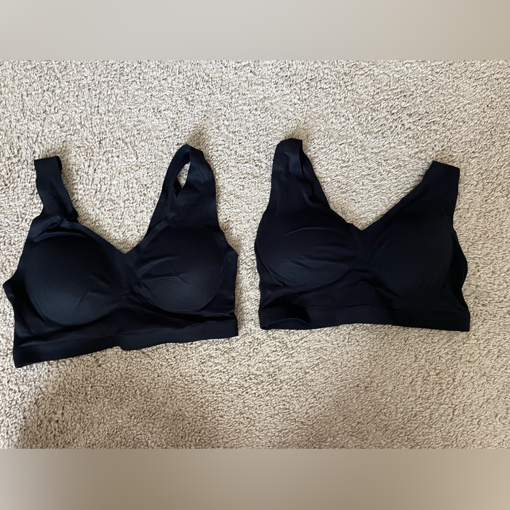 Soma Enbliss bralette- set of 2 black